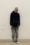 BORIS BIDJAN Saberi hooded sweater AW22 HOODY2 FTT00008 Black